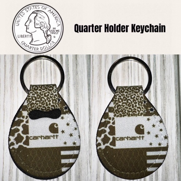 Carhartt quarter holder keychain Aldi new - Picture 1 of 1